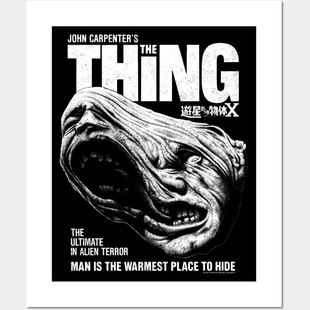 The Thing, John Carpenter, Cult Classic Wall Art by PeligroGraphics